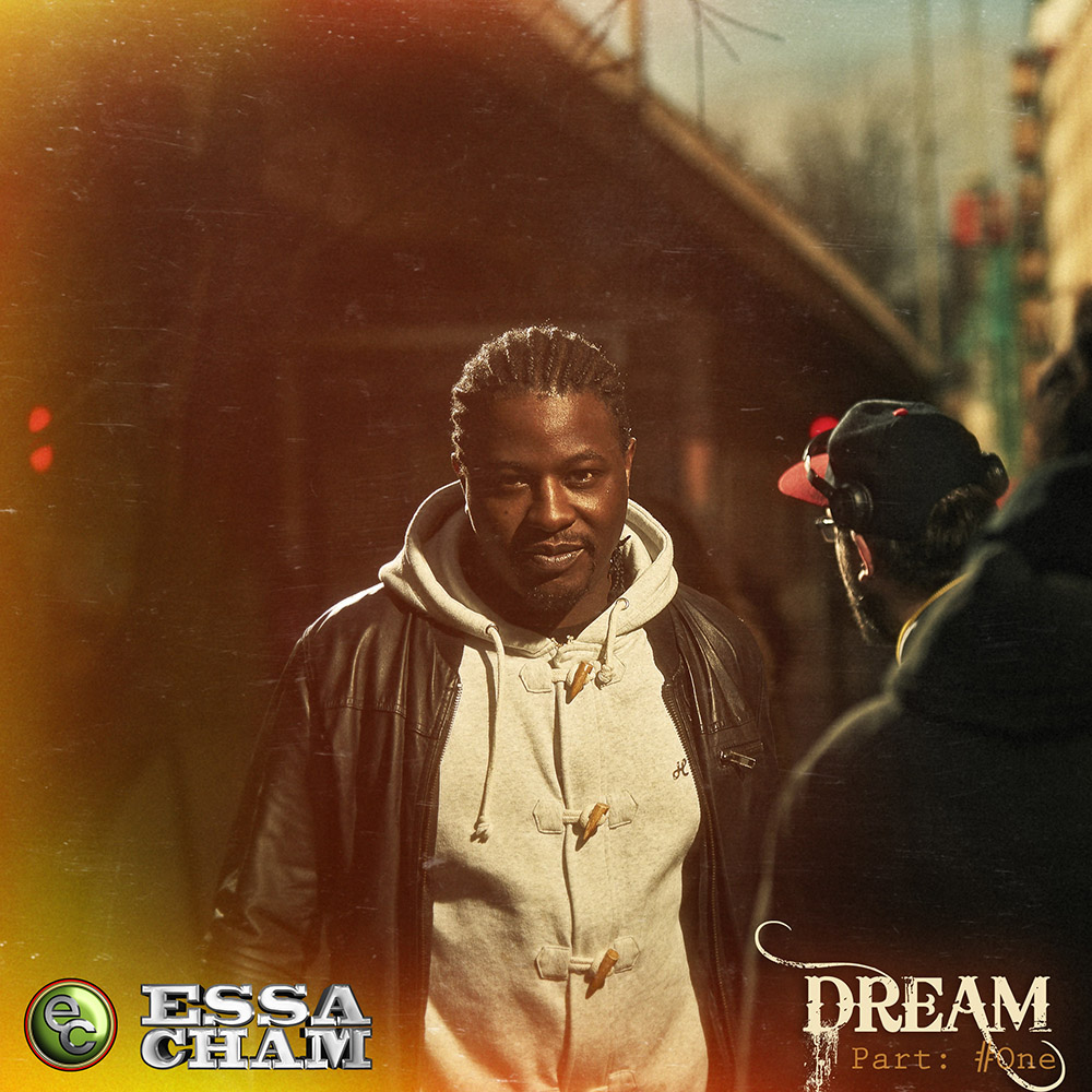 Essa Cham walks the streets of Oslo. Used as cover art for artist Essa Cham. Album called Dream by: håvard schei