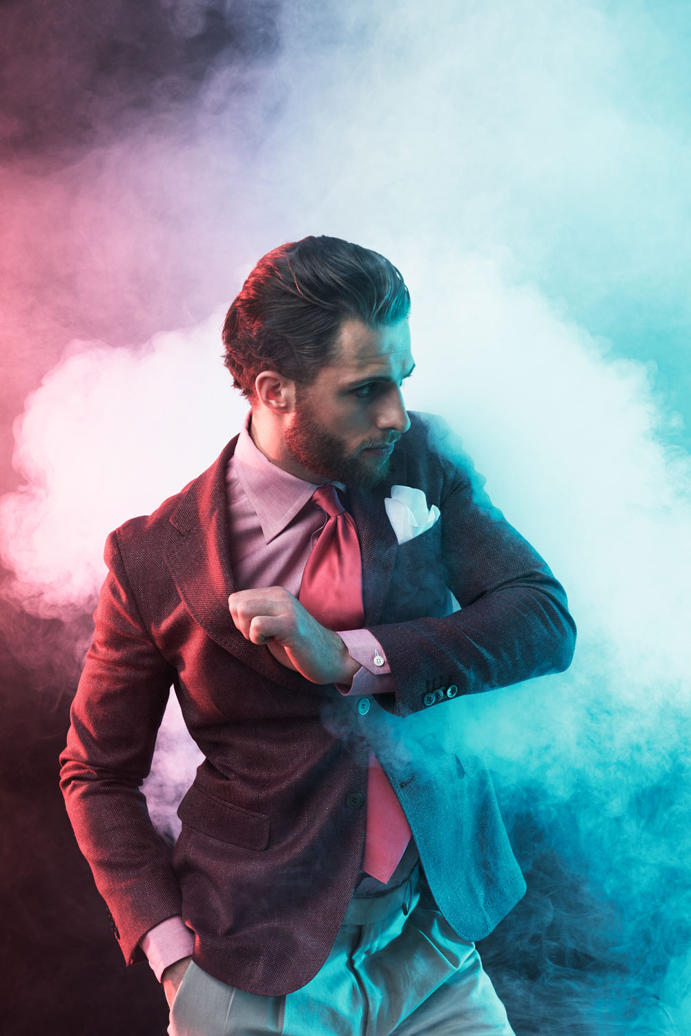 Editorial male fashion series for Bogstadveien Magazine in Oslo by Håvard Schei.