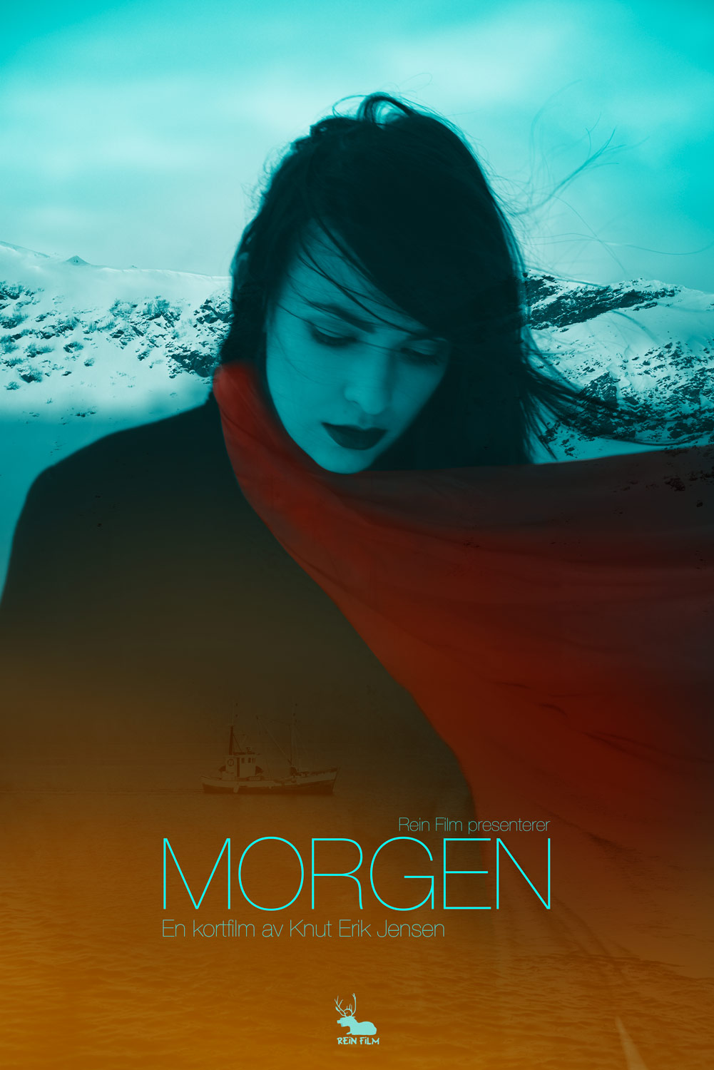Main poster for short film Morgen/Morning by Knut Erik Jensen and Rein  Film. 